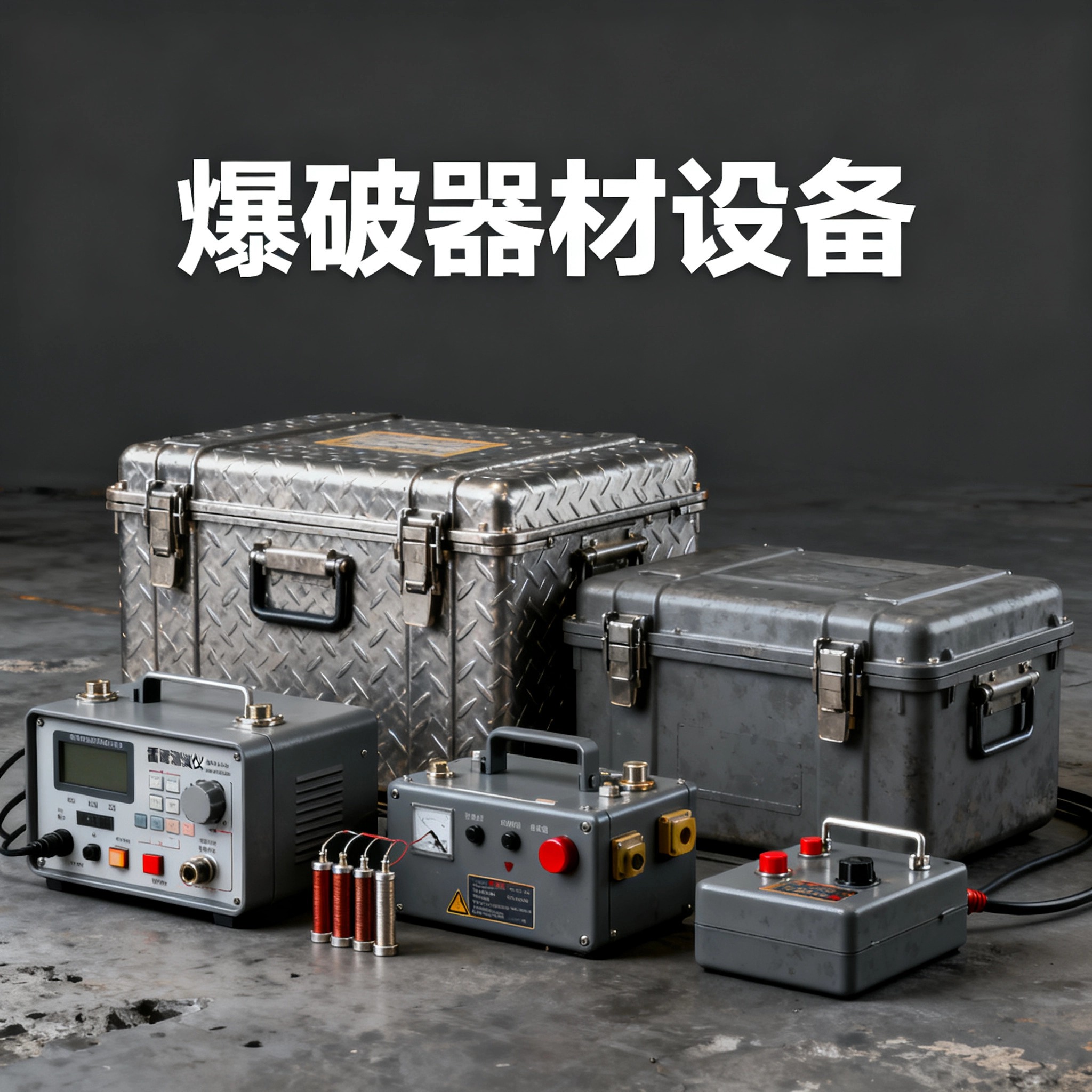 和平镇爆破工程师的“兵器库”：常用器材一册通